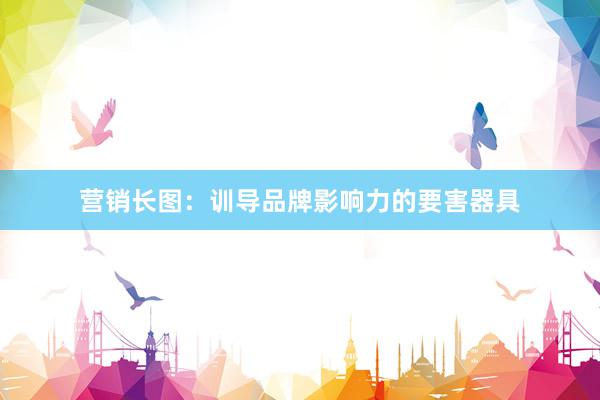 营销长图：训导品牌影响力的要害器具